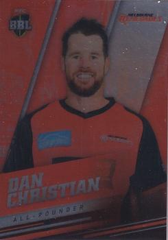 2018-19 Tap 'N' Play CA/BBL/WBBL - Base Parallel #112 Dan Christian Front