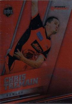 2018-19 Tap 'N' Play CA/BBL/WBBL - Base Parallel #117 Chris Tremain Front
