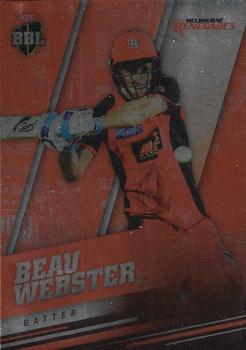 2018-19 Tap 'N' Play CA/BBL/WBBL - Base Parallel #118 Beau Webster Front