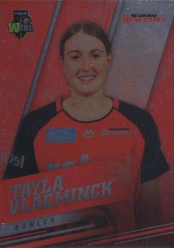 2018-19 Tap 'N' Play CA/BBL/WBBL - Base Parallel #128 Tayla Vlaeminck Front