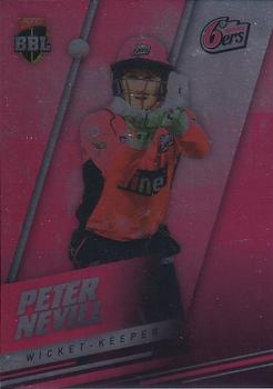 2018-19 Tap 'N' Play CA/BBL/WBBL - Base Parallel #172 Peter Nevill Front
