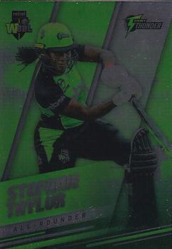 2018-19 Tap 'N' Play CA/BBL/WBBL - Base Parallel #199 Stafanie Taylor Front