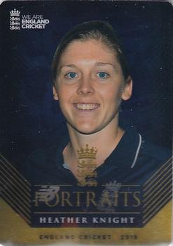2018 Tap 'N' Play We are England Cricket - Portraits #P-5 Heather Knight Front