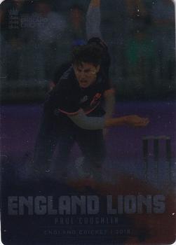 2018 Tap 'N' Play We are England Cricket - Silver Foil #025 Paul Coughlin Front
