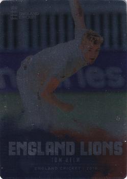 2018 Tap 'N' Play We are England Cricket - Silver Foil #034 Tom Helm Front