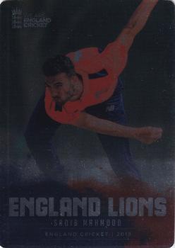 2018 Tap 'N' Play We are England Cricket - Silver Foil #038 Saqib Mahmood Front