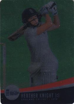 2018 Tap 'N' Play We are England Cricket - Silver Foil #043 Heather Knight Front