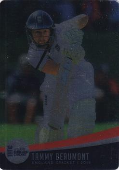 2018 Tap 'N' Play We are England Cricket - Silver Foil #044 Tammy Beaumont Front