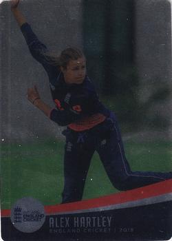 2018 Tap 'N' Play We are England Cricket - Silver Foil #050 Alex Hartley Front