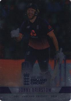 2018 Tap 'N' Play We are England Cricket - Silver Foil #063 Jonny Bairstow Front