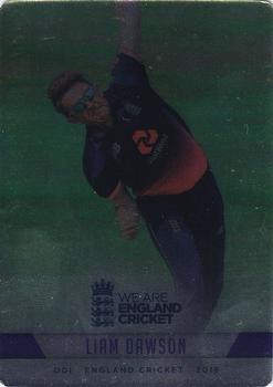 2018 Tap 'N' Play We are England Cricket - Silver Foil #067 Liam Dawson Front