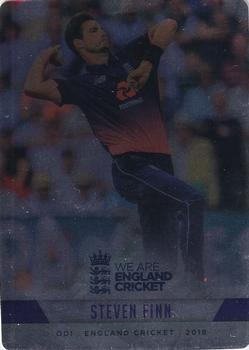 2018 Tap 'N' Play We are England Cricket - Silver Foil #068 Steven Finn Front