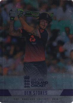 2018 Tap 'N' Play We are England Cricket - Silver Foil #074 Ben Stokes Front