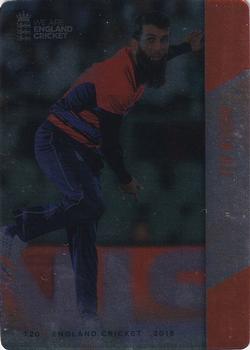 2018 Tap 'N' Play We are England Cricket - Silver Foil #079 Moeen Ali Front