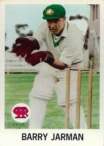 1965 Scanlen's Cricket #7 Barry Jarman Front