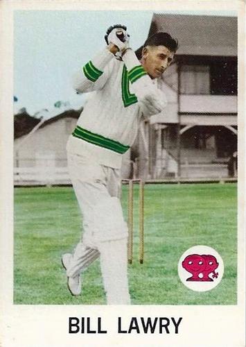 1965 Scanlen's Cricket #8 Bill Lawry Front