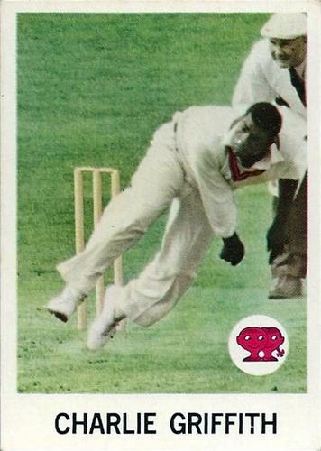1965 Scanlen's Cricket #32 Charlie Griffith Front