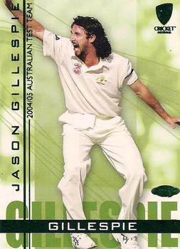 2004-05 Elite Sports Cricket Australia #03 Jason Gillespie Front
