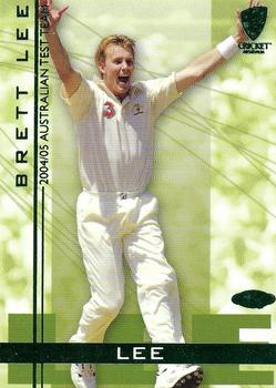 2004-05 Elite Sports Cricket Australia #06 Brett Lee Front