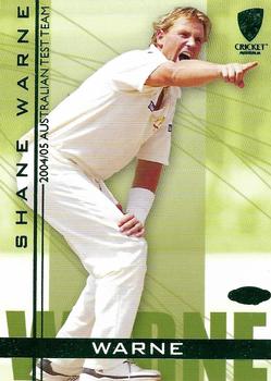 2004-05 Elite Sports Cricket Australia #10 Shane Warne Front