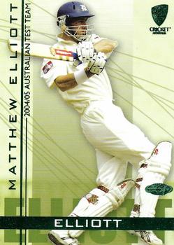 2004-05 Elite Sports Cricket Australia #16 Matthew Elliott Front