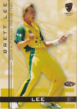 2004-05 Elite Sports Cricket Australia #25 Brett Lee Front