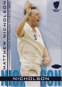 2004-05 Elite Sports Cricket Australia #37 Matthew Nicholson Front