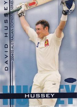 2004-05 Elite Sports Cricket Australia #41 David Hussey Front