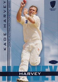 2004-05 Elite Sports Cricket Australia #48 Kade Harvey Front