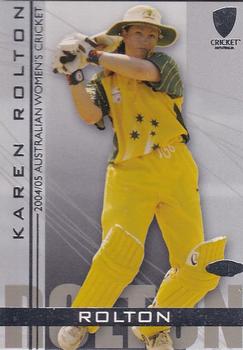 2004-05 Elite Sports Cricket Australia #54 Karen Rolton Front