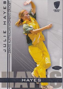 2004-05 Elite Sports Cricket Australia #58 Julie Hayes Front