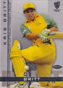 2004-05 Elite Sports Cricket Australia #60 Kris Britt Front