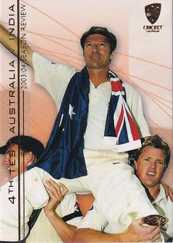 2004-05 Elite Sports Cricket Australia #67 Steve Waugh Front