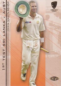 2004-05 Elite Sports Cricket Australia #71 Shane Warne Front
