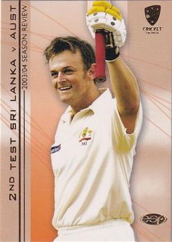 2004-05 Elite Sports Cricket Australia #72 Adam Gilchrist Front