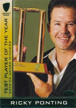 2004-05 Elite Sports Cricket Australia #81 Ricky Ponting Front