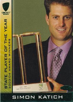 2004-05 Elite Sports Cricket Australia #82 Simon Katich Front