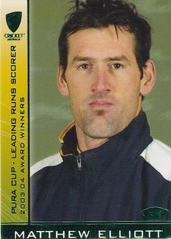 2004-05 Elite Sports Cricket Australia #86 Matthew Elliott Front