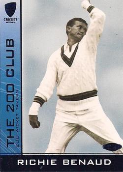 2004-05 Elite Sports Cricket Australia - The 200 Club #200C5 Richie Benaud Front