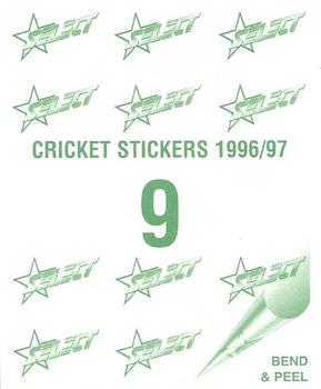1996-97 Select Stickers #9 Greg Blewett Back