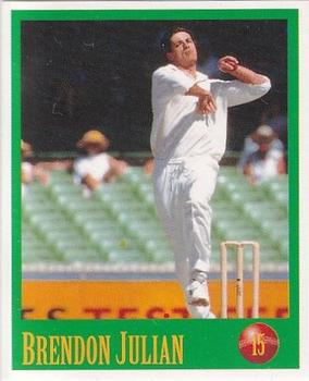 1996-97 Select Stickers #15 Brendon Julian Front