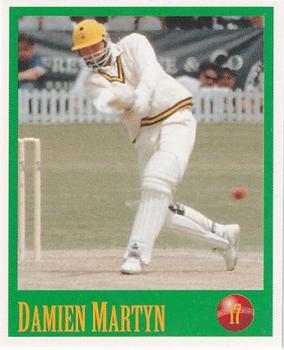 1996-97 Select Stickers #17 Damien Martyn Front