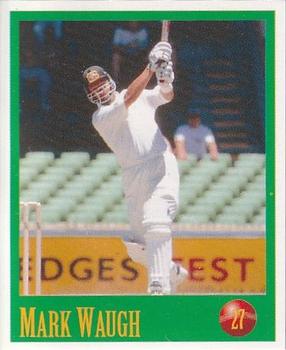 1996-97 Select Stickers #27 Mark Waugh Front