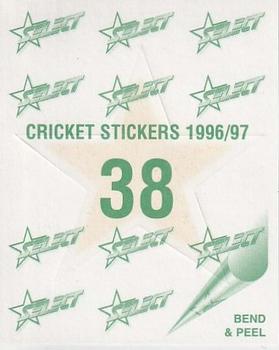 1996-97 Select Stickers #38 Pakistan Logo Back