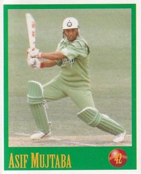 1996-97 Select Stickers #42 Asif Mujtaba Front