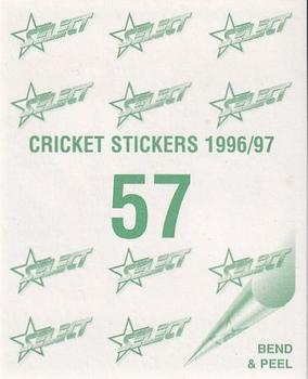 1996-97 Select Stickers #57 Courtney Walsh Back