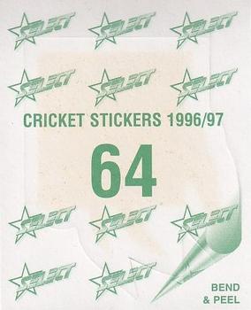 1996-97 Select Stickers #64 Redbacks Logo Back