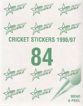 1996-97 Select Stickers #84 Dene Hills Back