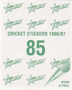 1996-97 Select Stickers #85 Mark Atkinson Back