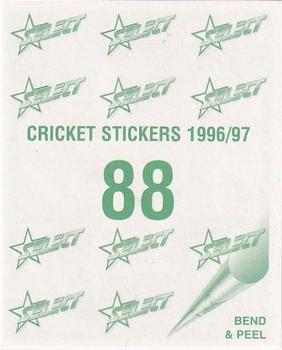 1996-97 Select Stickers #88 Michael Di Venuto Back